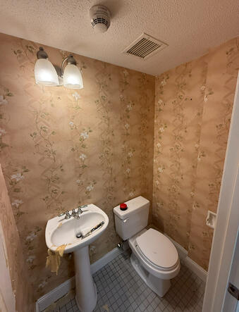 Bathroom Before Bathroom prior to remodel